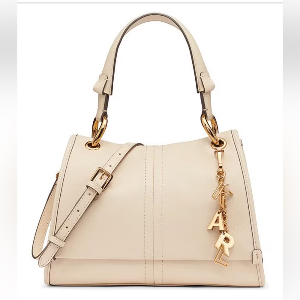 KARL LAGERFELD Luciene Chain Charm Shoulder Bag NWT